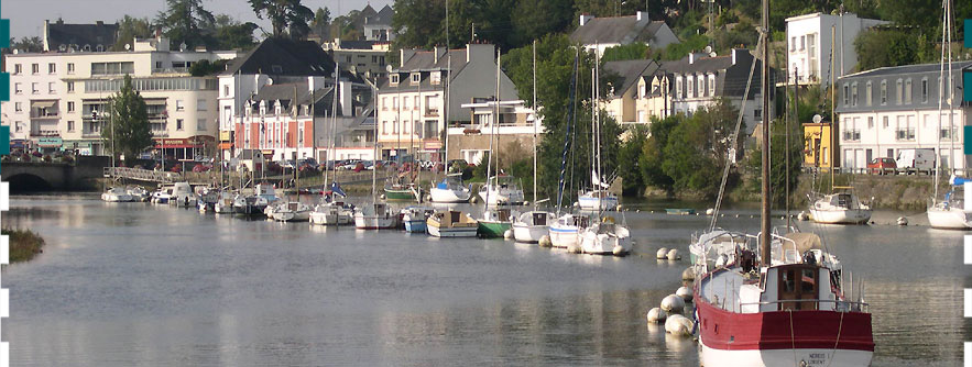 Le port © Ville d'Hennebont