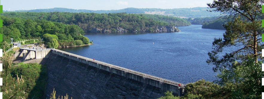 Barrage de Guerlédan © JM. Bihouée