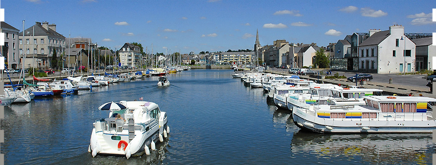 Bateau habitable - Port de Redon © MM. Savidan